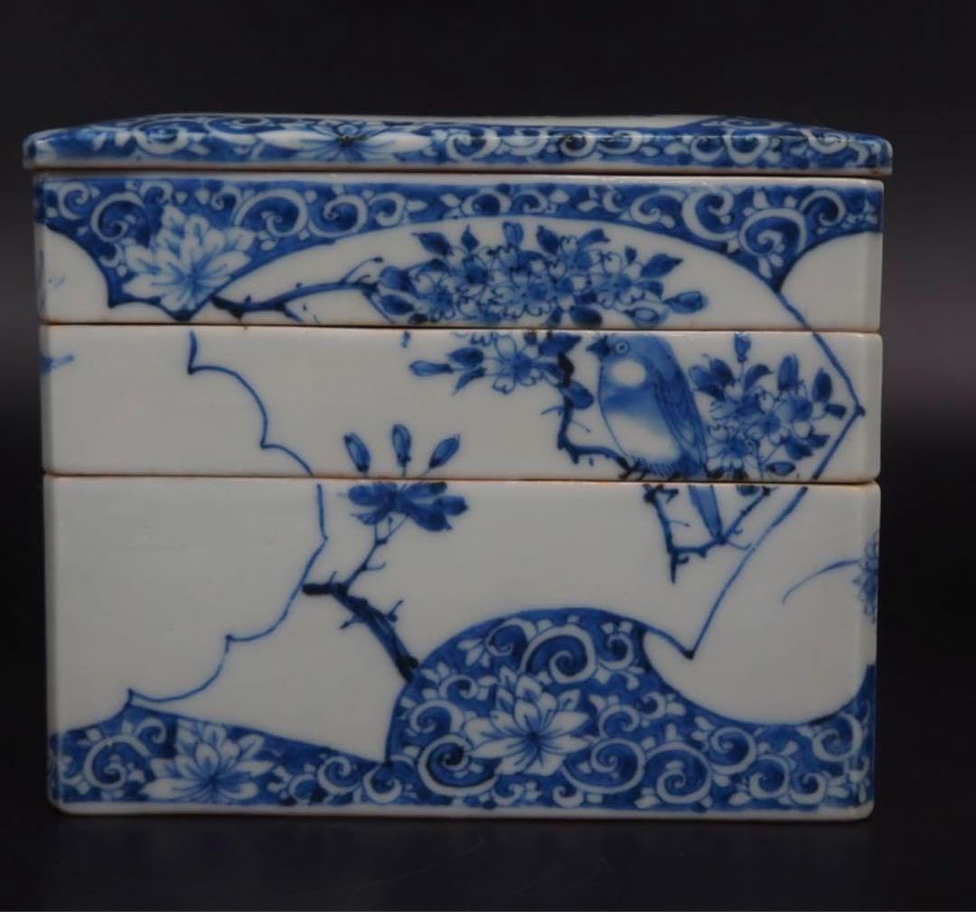 輪島塗 御重箱 二段重 四段重 特製漆器 木箱付き 13.5×13.5×5